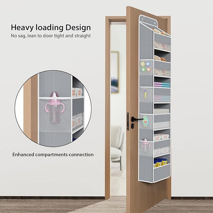Univivi Door Hanging Organizer Nursery Closet Cabinet Baby Storage
