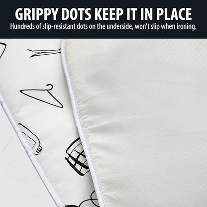 Seiritex Ironing Mat for Table Top, Portable Ironing Pad 39.4 x 18.9 inch Iron