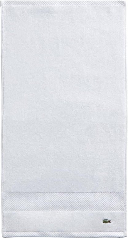 Lacoste Heritage 100% Supima Cotton Hand Towel, Premium Super Soft Bath Towel