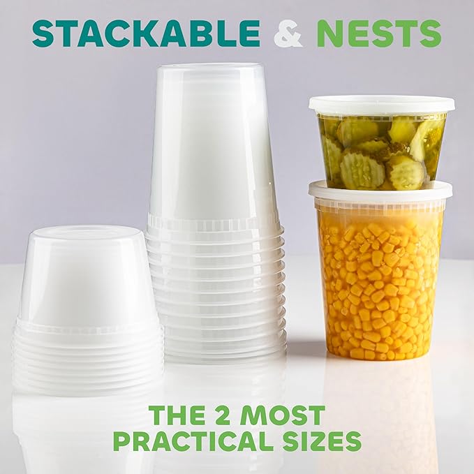 JoyServe Deli Food Storage Containers