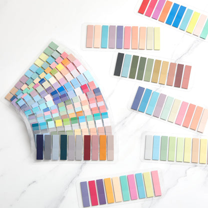 ReliThick 4400 Pcs Writable Sticky Tabs, 22 Colors Book Notes for Annotating Books, Self-Adhesive Index Tabs for Bible, Planner, Notebook, School & Office Supplies