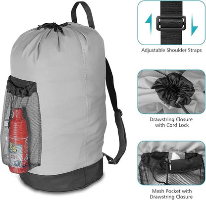 Dalykate Backpack Laundry Bag, Laundry Backpack