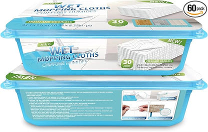 Upgraded Wet Mop Refills for Swiffer Sweeper Wet Pads