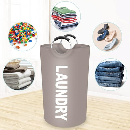 StorageRight 75L Large Laundry Basket, Laundry Hamper, Dirty Clothes Hamper