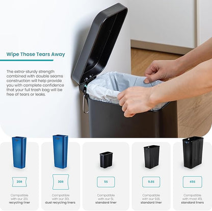 Home Zone Living 1.3 Gallon Trash Bags