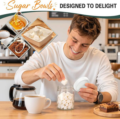 6-Pack Glass Storage Containers with Lids, Overnight Oats Containers with Lids, Wide Mouth Mason Jars 16oz, Glass Jar with Airtight Lid for Yogurt, Chia, Sugar, Snack, Oats, Food Storage