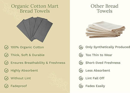 Gray Flour Sack Tea Towels