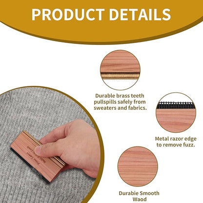 Cashmere Comb – 100 x 44 x 10mm Multi-Fabric Shaver