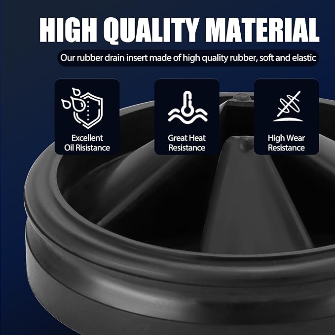 Garbage Disposal Splash Guards 3 3/8" Sink Baffle QCB-AM Replacement