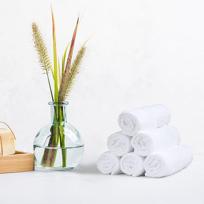 Amazon Basics Fast Drying Cotton Washcloths