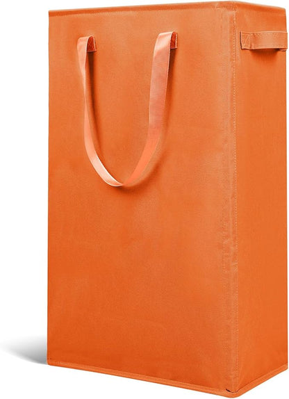 Odonata Slim Laundry Hamper Handles Collapsible Laundry Basket Thin Dirty