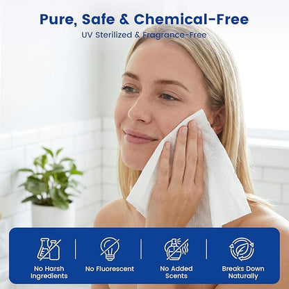 BigOtters 200PCS Compressed Towels, D isposable Face Towels