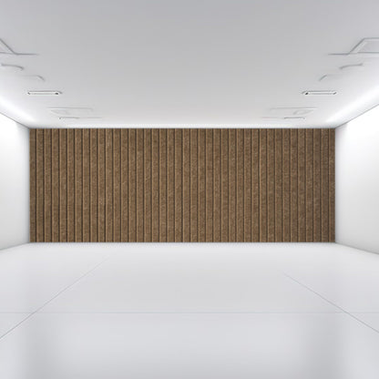 YOUDEFUL Large Cork Board Alternative-12 Pcs Self-Adhesive Felt Bulletin Board Tiles, Felt Pin Board Cork Board Tiles for Home Office Wall Decor, Tack Board 47"x35" (Dark Brown