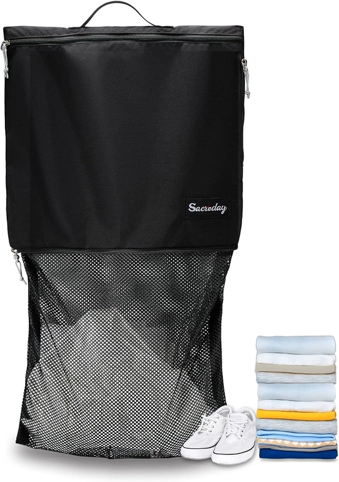 Dirty Laundry Bag for Traveling-Mesh Laundry Bags XL Travel Gym Healthcare
