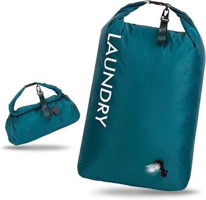 Travel Laundry Bag, Vacuum Compression Dirty Clothes Travel Bag, Waterproof