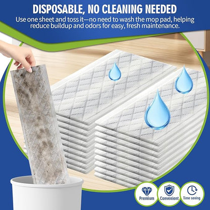 Disposable Wet Cleaning Pads for Hardwood Floor Compatible