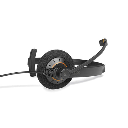 EPOS Sennheiser SC 30 USB ML (504546) - Single-Sided Business Headset | For Skype for Business | with HD Sound, Noise-Cancelling Microphone, & USB Connector (Black)