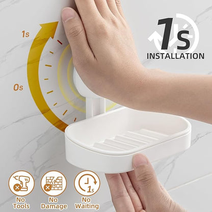 LEVERLOC Soap Holder Suction Cup