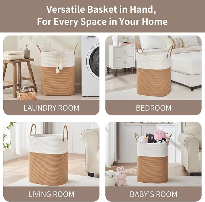Laundry Basket with Handles