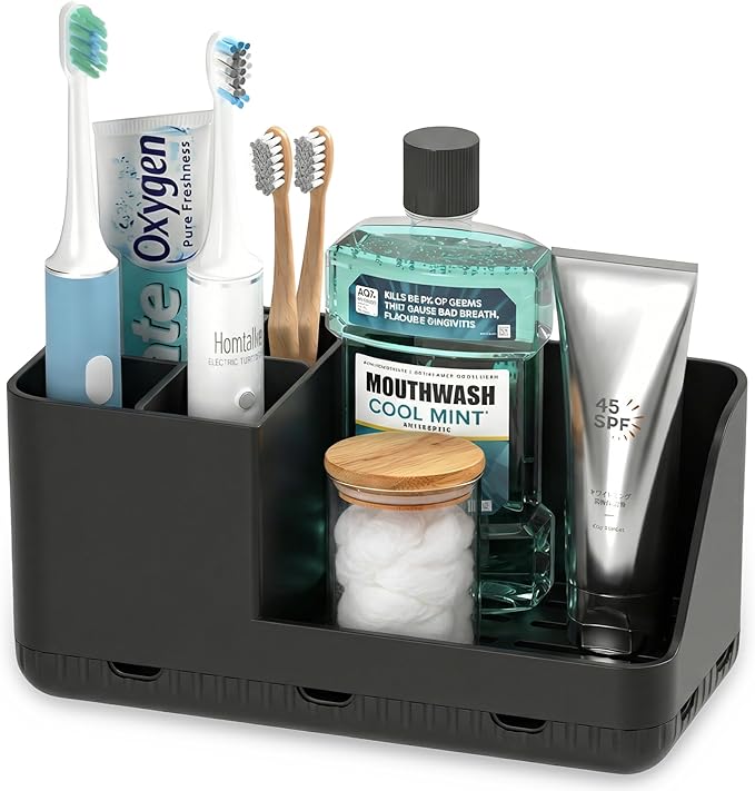 Toothbrush Holders for Bathroom Counter