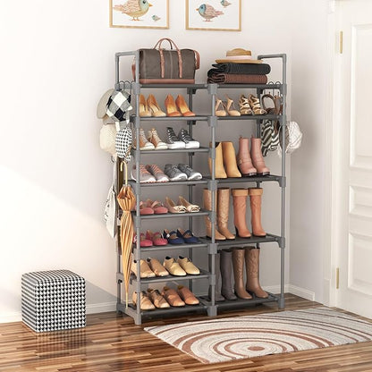 ROJASOP Shoe Rack, Shoe Storage Organizer