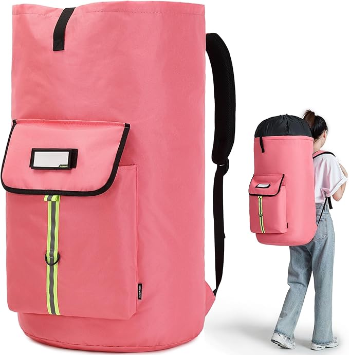 laundry bag backpack, extra-large heavy duty laundry bags, laundry backpack