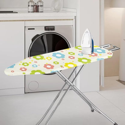 Colorful Hippie Flowers Ironing Board Cover and Pad Soft Fabric Cover