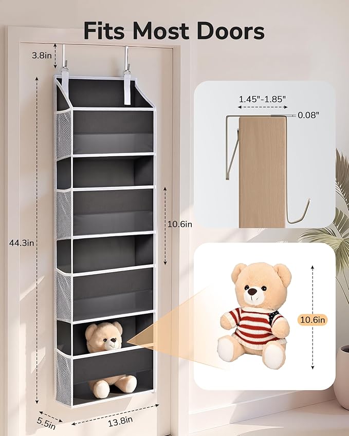 ULG 1 Pack Small Over Door Organizer