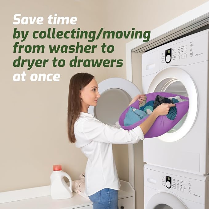 Laundry Turtle Collapsible Laundry Basket | Foldable Laundry Hamper &