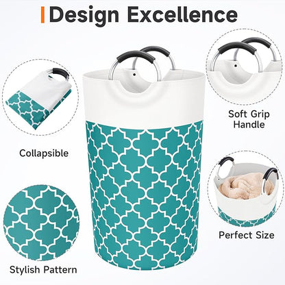 Large Laundry Basket Laundry Hamper Bag Washing Bin Clothes Bag Collapsible Tall
