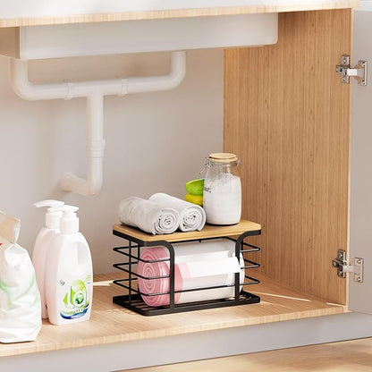 Small Trash Bag Holder, Wall Mount Grocery Bag Holder
