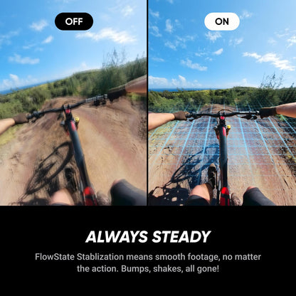 Insta360 X5 - Waterproof 8K 360° Action Camera, Leading Low Light, Invisible Selfie Stick Effect, Rugged and Replaceable Lens, 3-Hour Battery, Built-in Wind Guard, Stabilization, Triple AI Chip Design