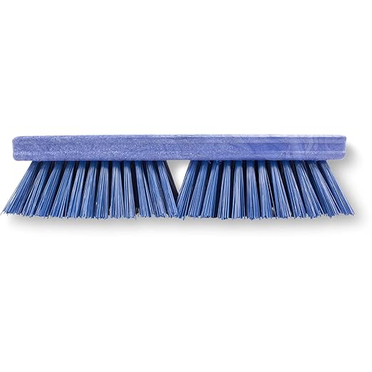 SPARTA Plastic Floor Scrub Brush, Brush Head Only, Deck Brush