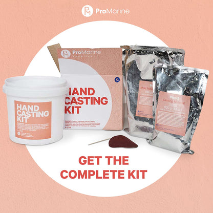Promise Epoxy Hand Casting Kit, 4-Liter Kit - DIY Mold-Maker for Creating Hand Sculptures, Unique Arts and Crafts Gift, for Couples, Weddings, Anniversaries, and Family Keepsakes