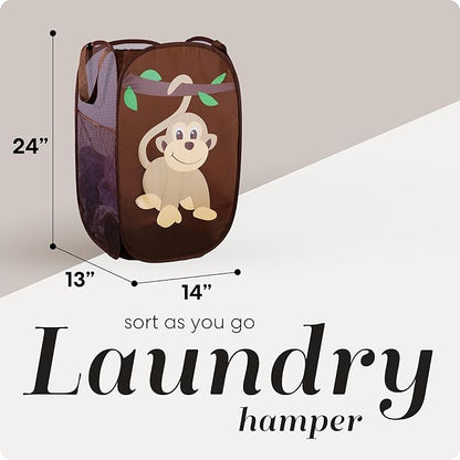Handy Laundry Collapsible Mesh Pop Up Hamper