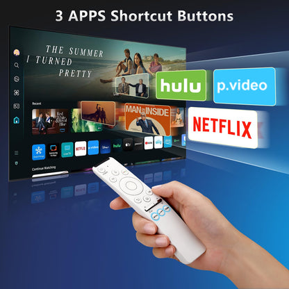 Voice Remote Control Replacement for Hisense Smart Google TV，Compatible with Hisense QLED UHD Mini-LED ULED Google TVs