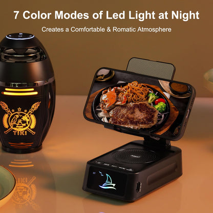 Cell Phone Stand Bluetooth Speaker for Christmas & Everyday Use - iPhone/Android Compatible, Unique Dad/Guy Gifts