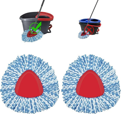 2 Pack Mop Head Replacement Compatiable