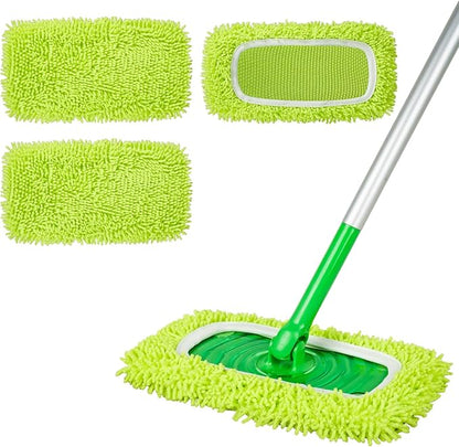 Reusable 100% Chenille Mop Pads Compatible