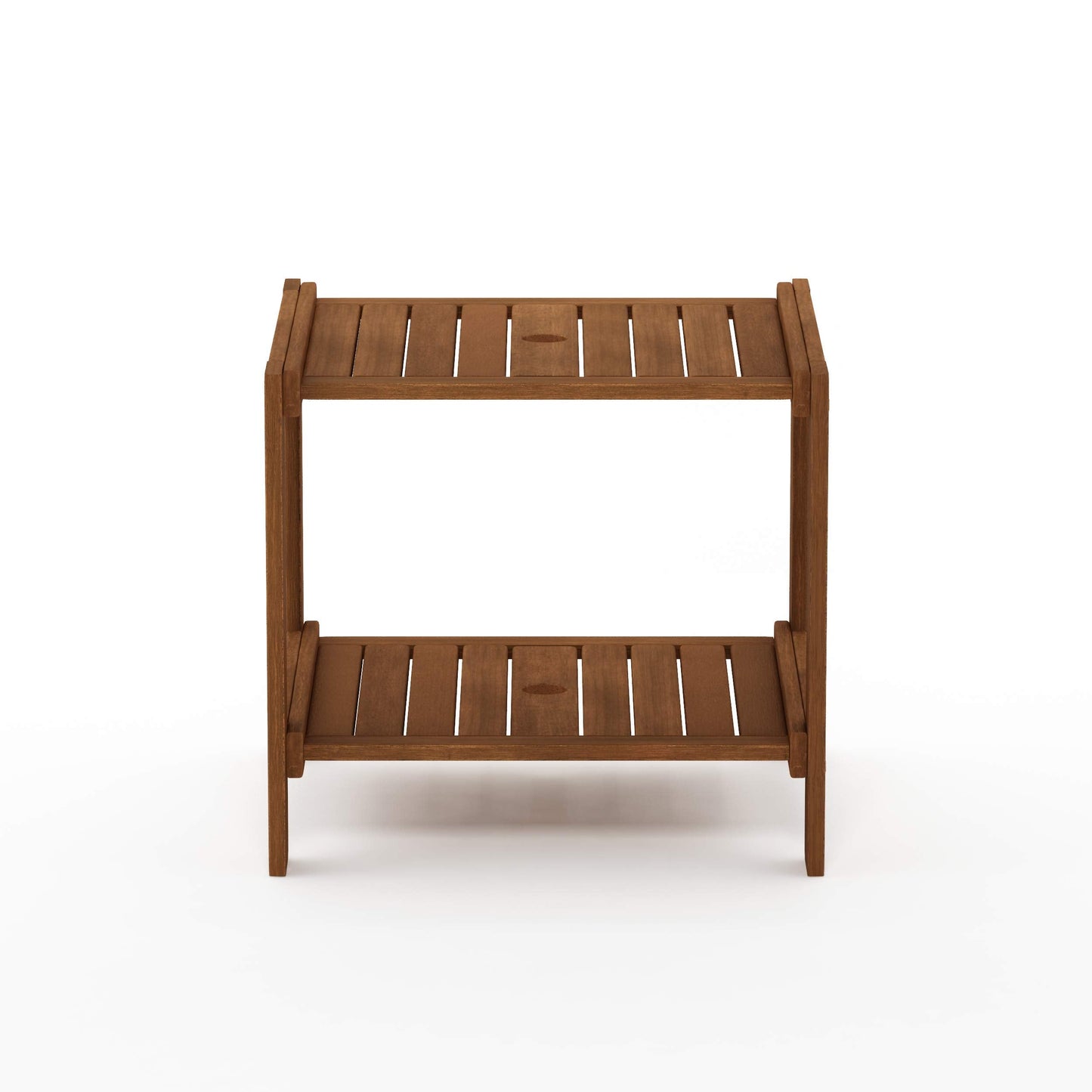 Furinno FG19840T Tioman Hardwood Mississippi Side Table, Natural