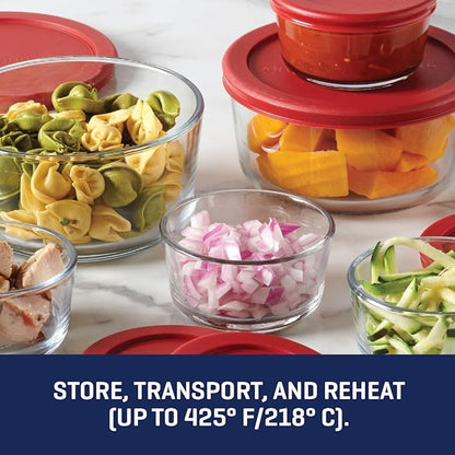 Anchor Hocking 12 Piece Glass Storage Containers