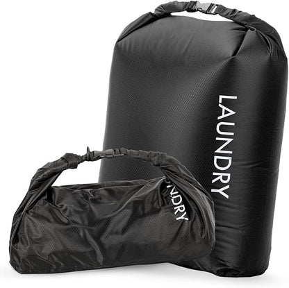 Travel Laundry Bag, Vacuum Compression Dirty Clothes Travel Bag Waterproof Wet