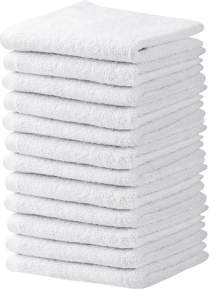 Towel and Linen Mart White Salon Towels, and Home Hair Care