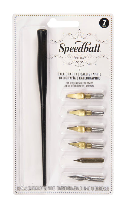 Speedball Basic Calligraphy Set, Set of 7