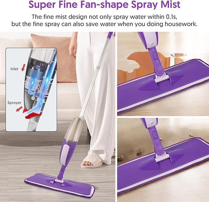 Spray Mop for Floor Cleaning