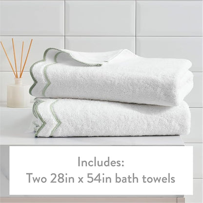 Peri Home 2 Piece Bath Towel Set, 500 GSM, 100% Cotton Towel
