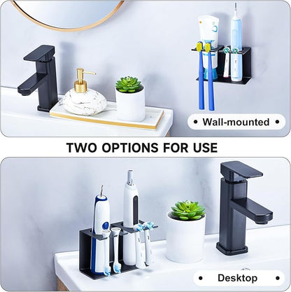 Electric Toothbrush Head Holders Desktop or Wall Mounted Electric Tooth Brush