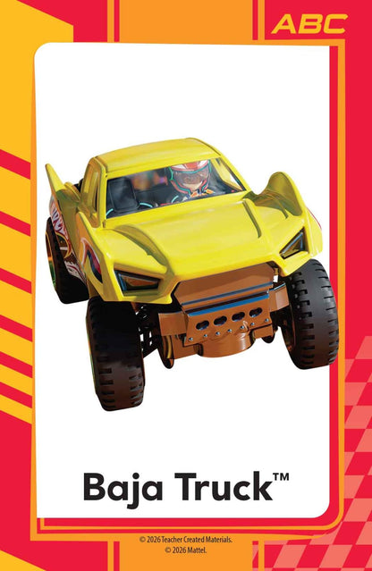 Hot Wheels Brain Race Flash Cards: 101 Cards for Preschool to Kindergarten Practice | Letters, Numbers, Colors & Shapes | Early Learning for Kids Ages 3-6