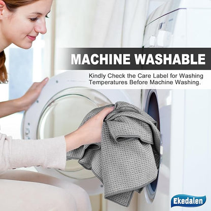 Microfiber Cleaning Cloth Waffle Weave