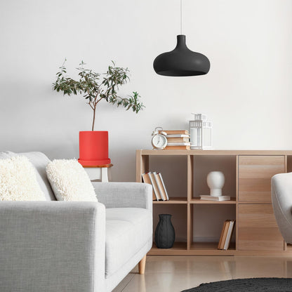 PATIKIL 5.12 Inch Ceramic Plant Pots, Modern Flower Planters Gradient with Drainage Holes for Decorate Home Indoor Plants Succulent Herb, Purple